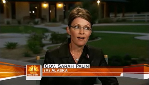 Sarah Palin on Today - 6/12/09