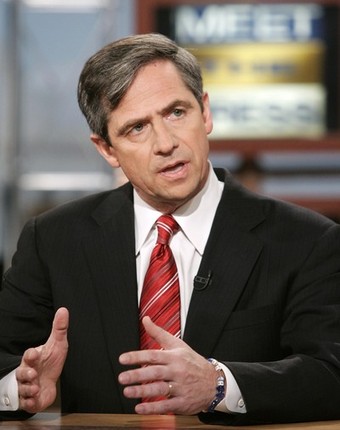 Joe Sestak on Meet The Press on 3/18/07 - Photo by Alex Wong/Getty Images for Meet the Press