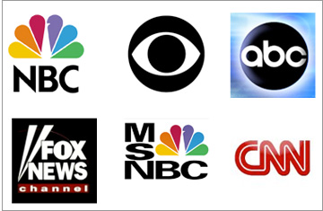 Network and Cable News Logos
