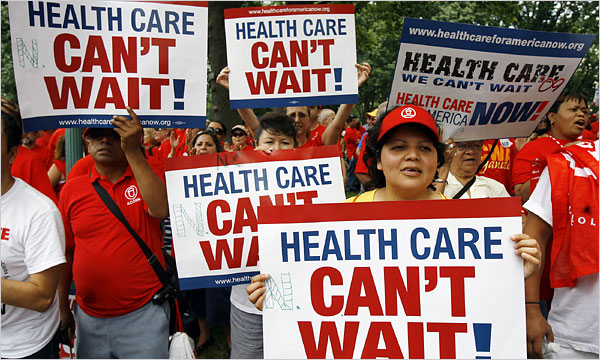 Healthcare Rally - Jose Luis Magana/Reuters