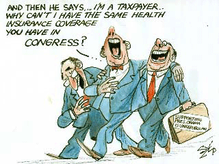 8/19/09 - Health Care Cartoon - Paul Szep/Huffington Post