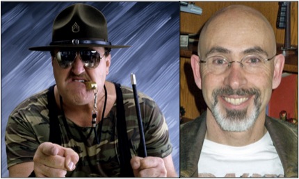 Sgt. Slaughter and Jackie Earle Haley - Vic Holtreman Sgt. Slaughter and Jackie Earle Haley - Vic Holtreman