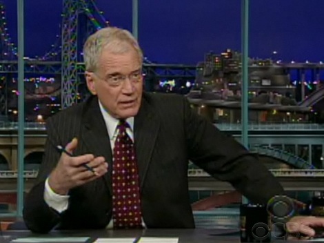 David Letterman Revealing Extortion Attempt on 10/1/09 - CBS